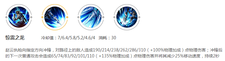 王者荣耀赵云技能介绍 出装及铭文推荐