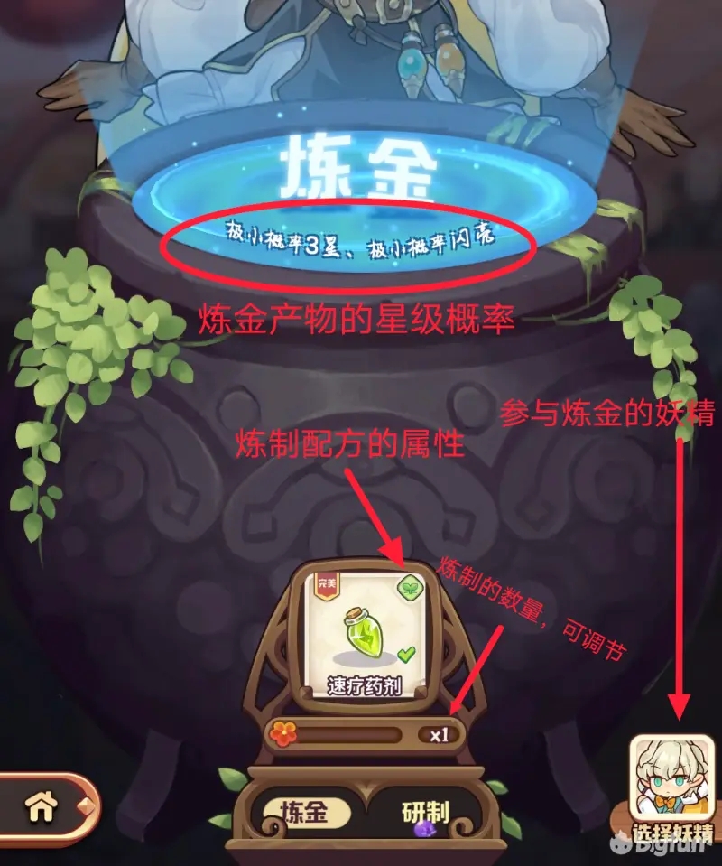 诺弗兰物语炼金玩法介绍 素材与配方的获取及炼金推荐