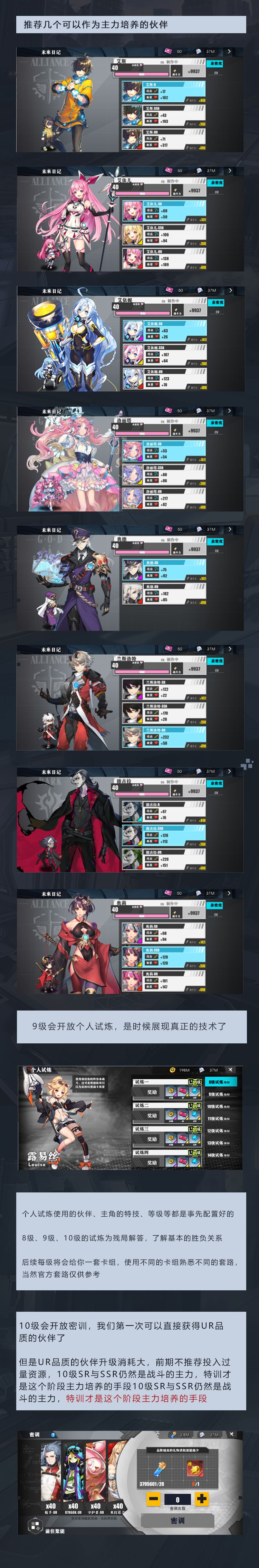 时逆初始伙伴介绍 初始伙伴哪个厉害
