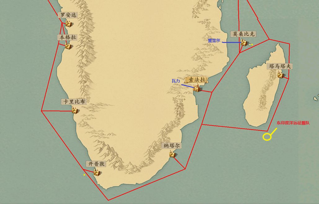 梦回大航海最新版大地图详细标注 国家队和海盗王具体坐标详解