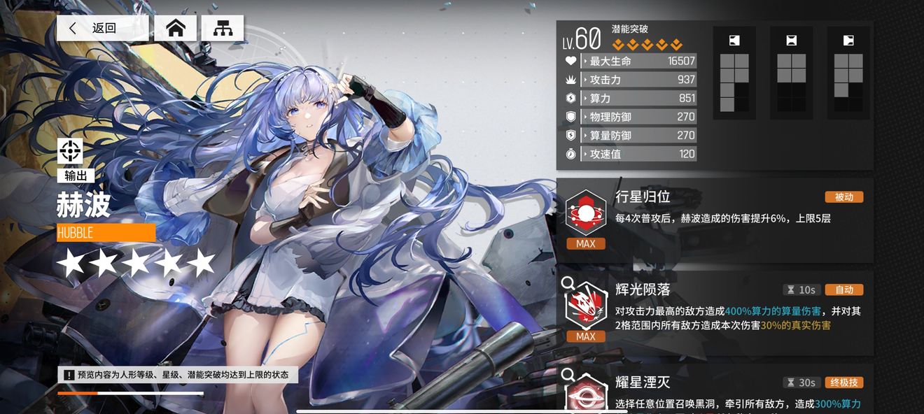 少女前线云图计划初始橙卡强度全详细点评