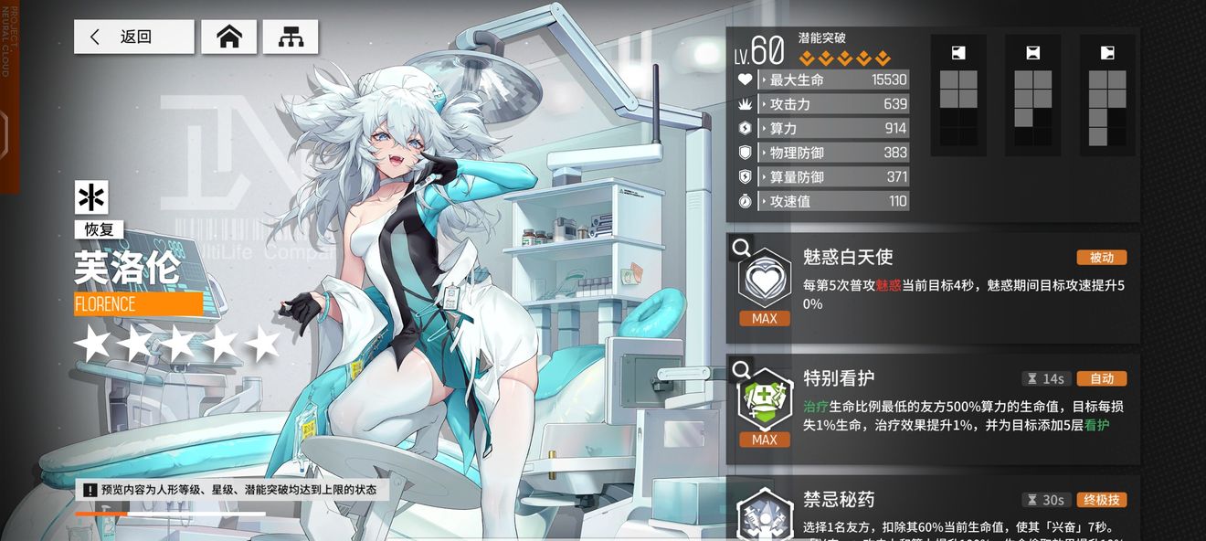 少女前线云图计划初始橙卡强度全详细点评