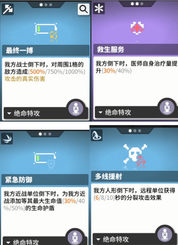 少女前线云图计划特殊函数详解及推荐