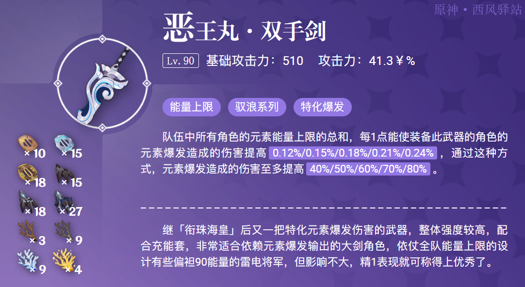 原神2.2冬极白星武器池分析