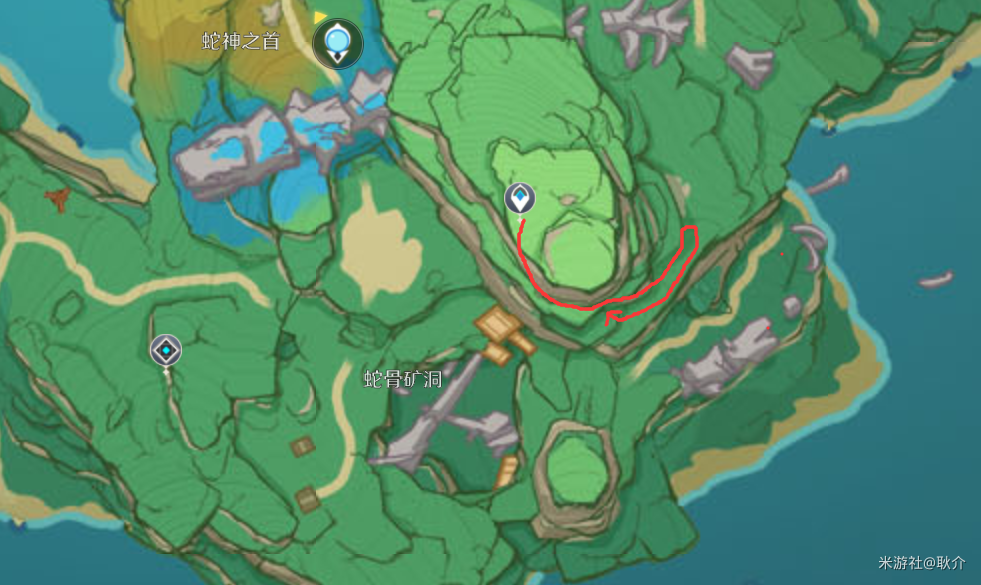 原神2.2版本砍树速刷路线