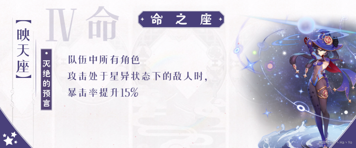 原神莫娜命座介绍