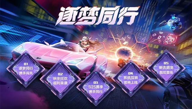 QQ飞车手游逐梦同行版