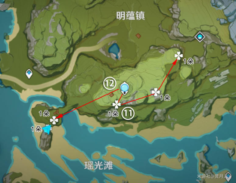 原神清心采集攻略