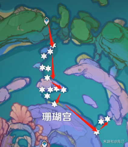 原神2.2版本珊瑚真珠全收集路线一览
