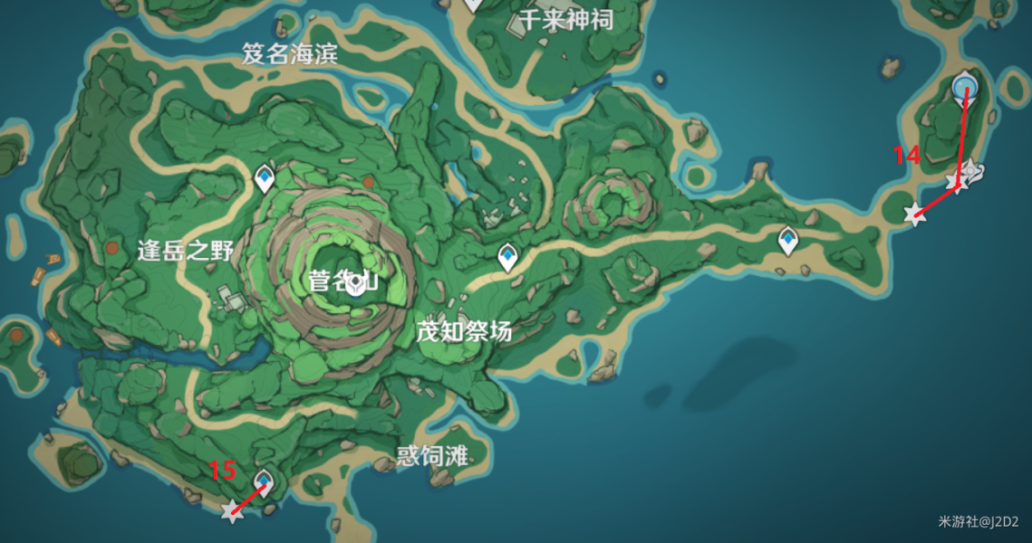 原神2.2圣遗物效率采集攻略