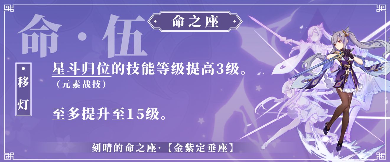 原神刻晴命座介绍
