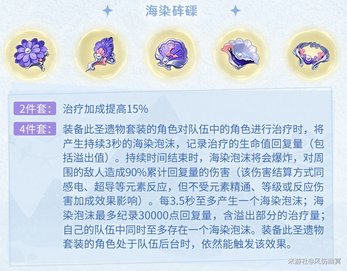原神2.3版本海染砗磲和华馆梦醒形骸记使用效果和适用角色分享
