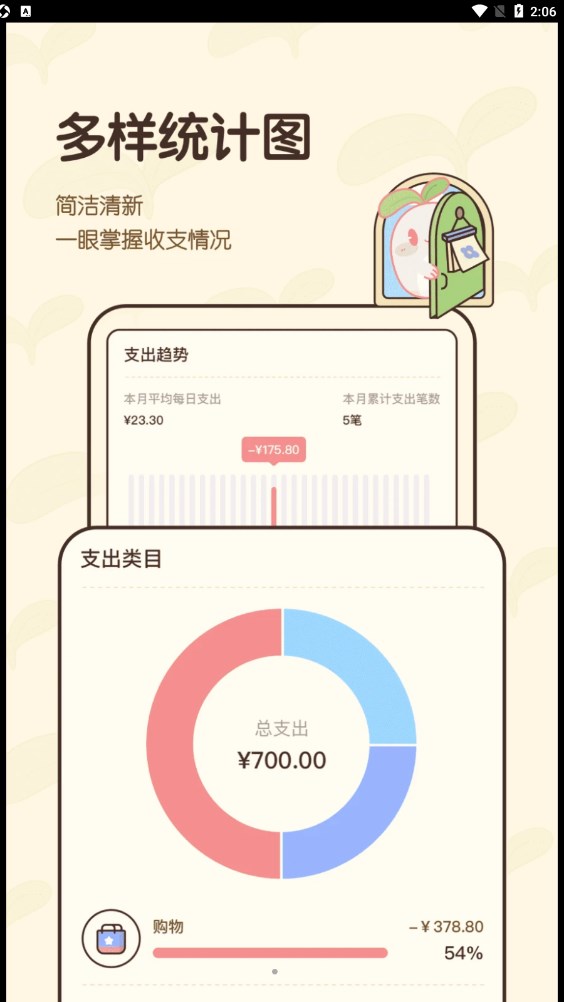 茶茶账记账app