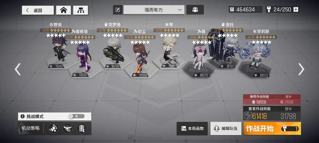少女前线云图计划配队推荐