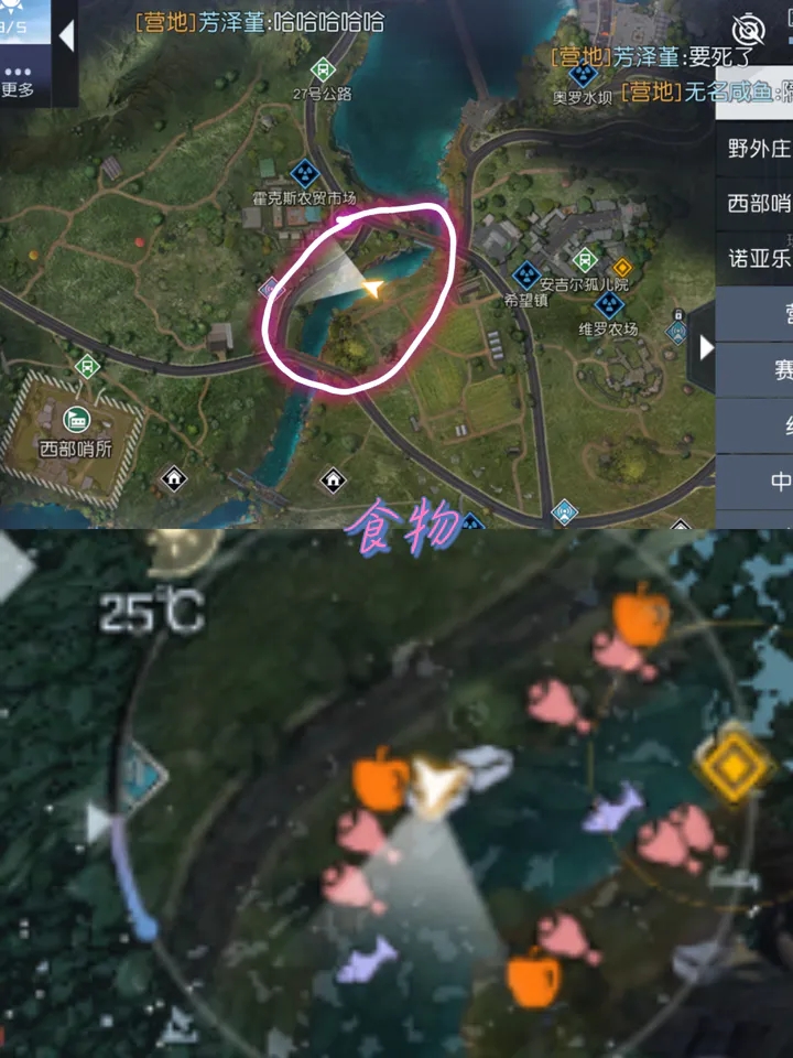 黎明觉醒生机中部平原采集点分享