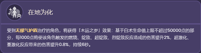 原神白术天赋技能解析