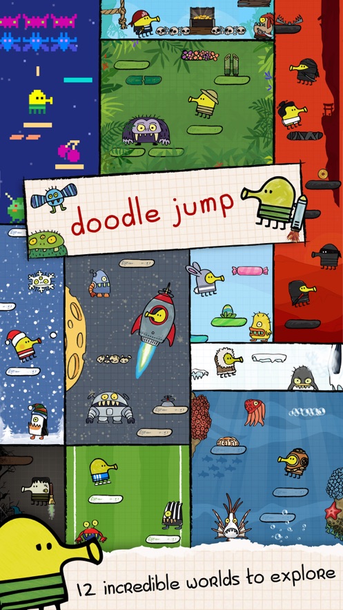 doodlejump游戏