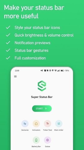 SuperStatusBar