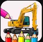 Excavator ColoringBook