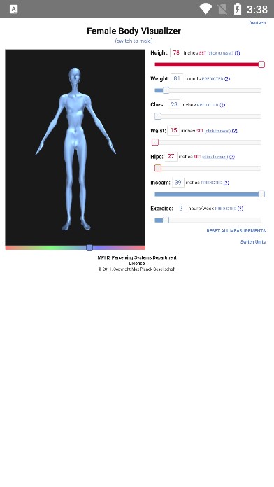 bodyvisualizer身材模拟器截图3