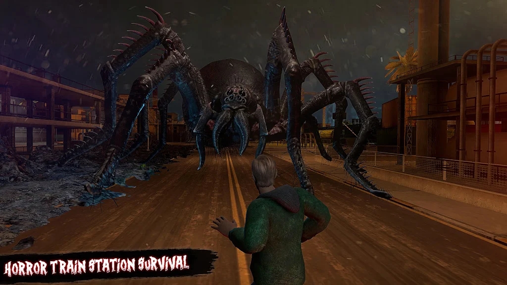 Spider Train Horror Games 3D截图1