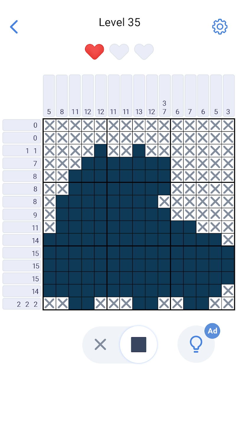 Pixel Art Puzzle Number Logic