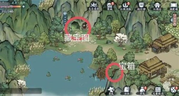 方寸对决栖霞镇江湖志宝箱位置一览