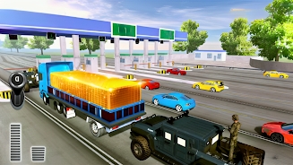 Gold Transport Truck Simulator截图1