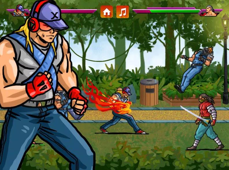 Beat em up game Street Rage