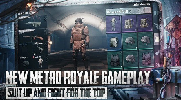 pubgmobile地铁逃生国际服截图1