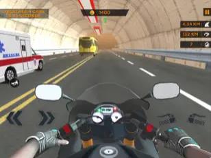 Highway Traffic Bike Rider XTR截图2