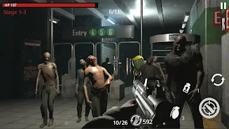 Zombie city shooting survival截图2