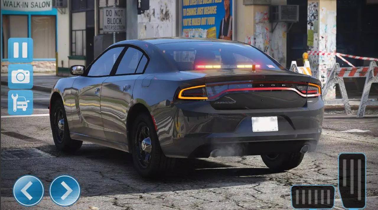 Charger Fast Police Car Driver截图2