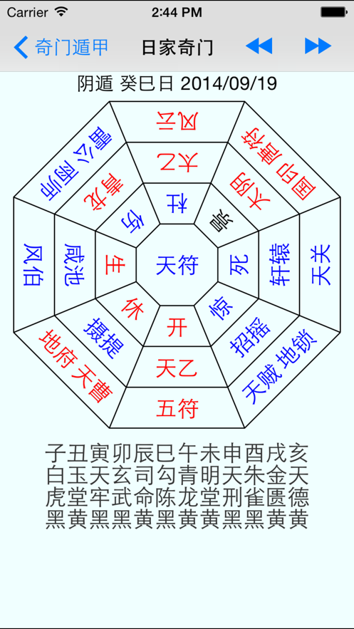 奇门遁甲排盘免费版截图3