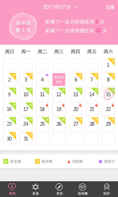 安全期计算器app官方版