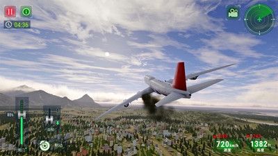 高空飞机模拟截图3