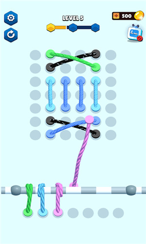 绳索颜色匹配(Rope Jam)截图1