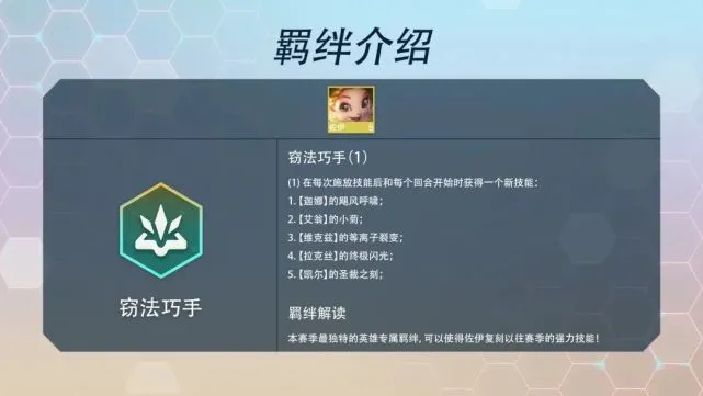 云顶之弈金铲铲之战S7赛季羁绊效果大全