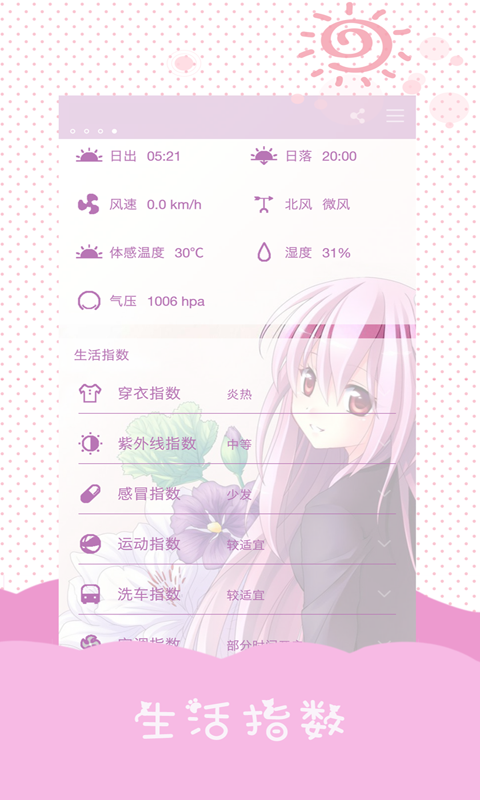 美人天气app