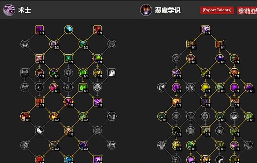 魔兽世界11.0前夕全职业天赋加点攻略
