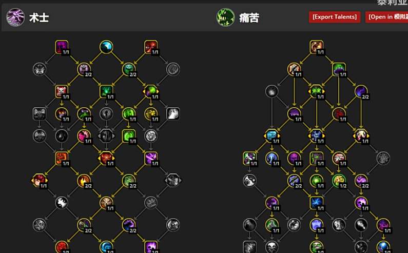 魔兽世界11.0前夕全职业天赋加点攻略