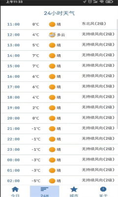 隆通天气APP截图