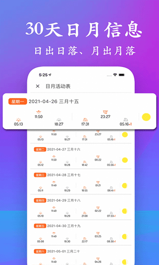 潮汐表App