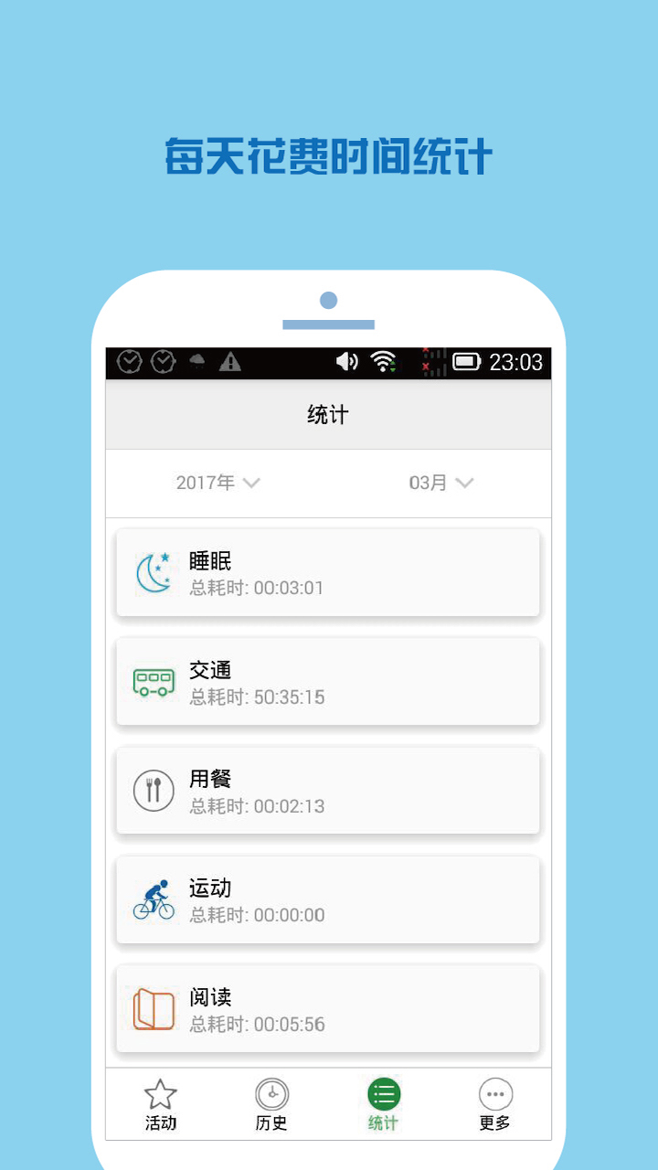 时间记录