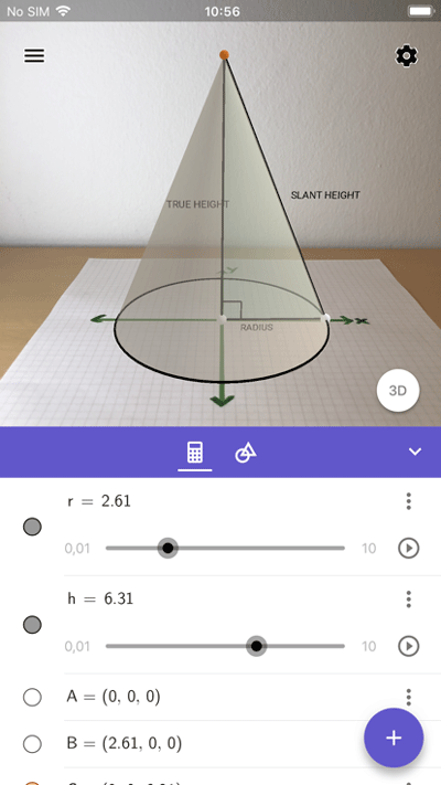 geogebra3D计算器0