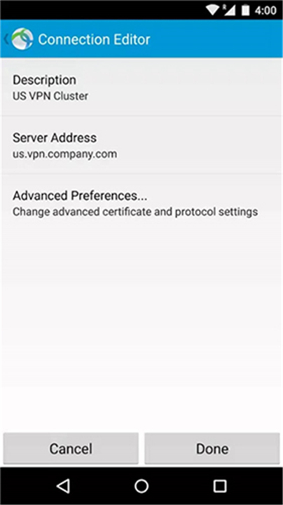 AnyConnect安卓版0