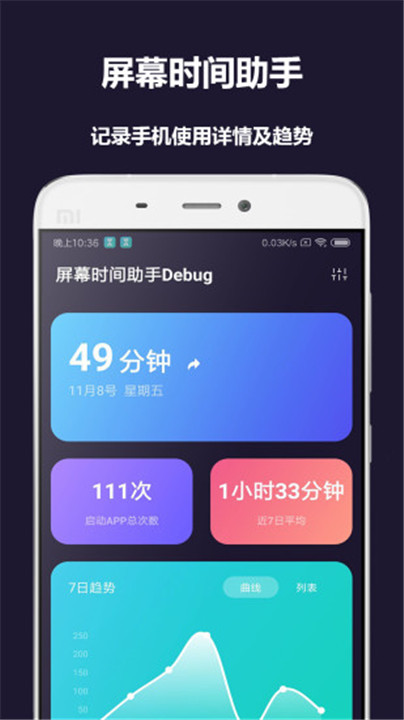 屏幕时间助手app0