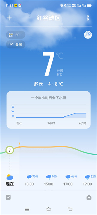 vivo天气预报0