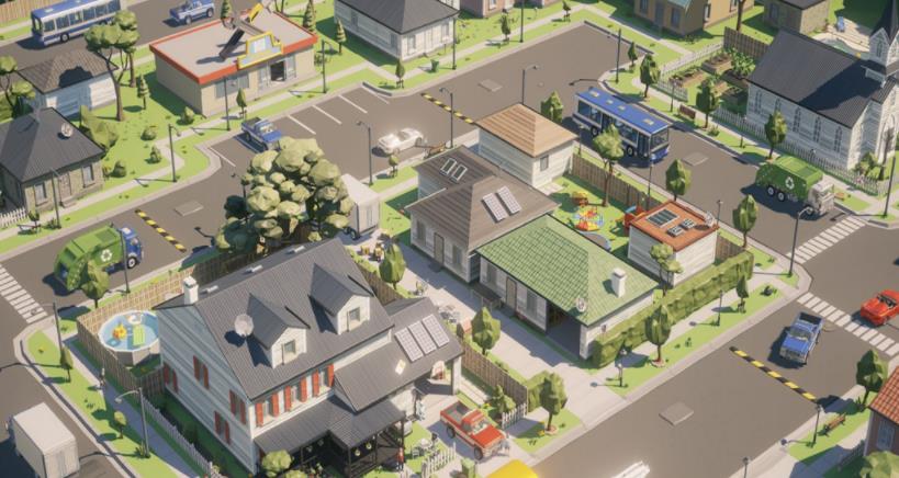 模拟小镇生活的游戏
