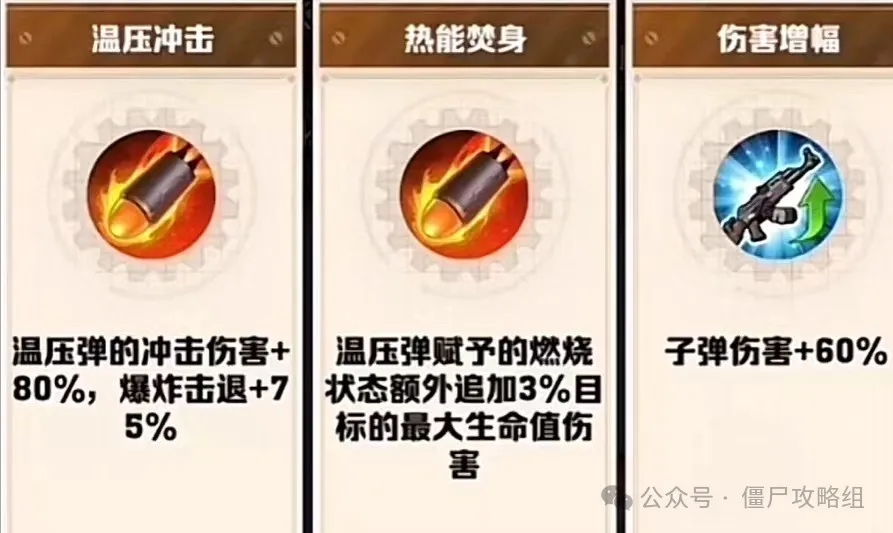 向僵尸开炮温压弹热能焚身条件是什么​